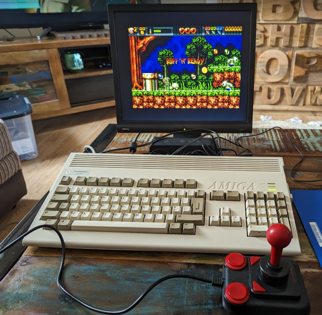 Amiga Joystick Conversion In Testing Phase With Ruff'N'Tumble